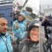 Motogirl viraliza após ser surpreendida por Toguro e ganhar capacete em SP; VÍDEO