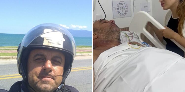 Motoboy recebe polilaminina após ficar paraplégico em acidente de trânsito no litoral de SP