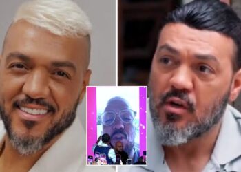 Thiaguinho faz chamada de vídeo com Belo e brinca com novo visual: 'Já não tá mais Misael'