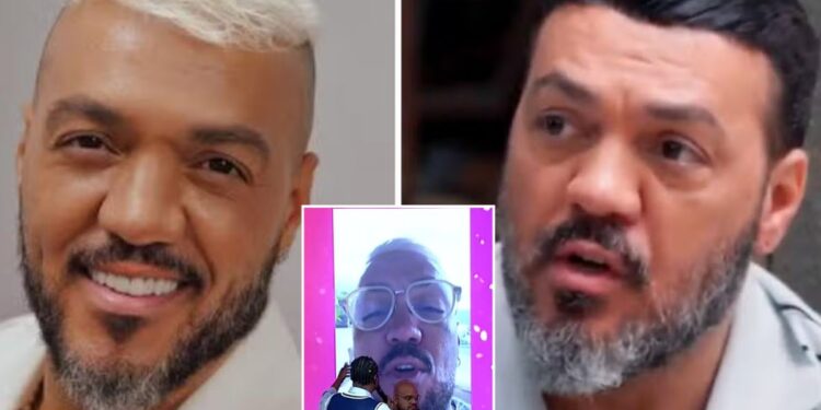 Thiaguinho faz chamada de vídeo com Belo e brinca com novo visual: 'Já não tá mais Misael'